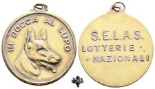 Bocca lupo medaglia usato  Cremona