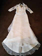 Brautkleid hochzeitskleid wei� gebraucht kaufen  Sömmerda