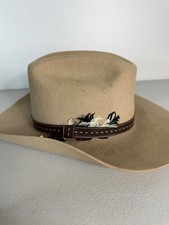 CHAPÉU DE FELTRO MASCULINO VINTAGE ALWAYSON HIGHWAY ESTILO INDIANA JONES TAMANHO 55 marrom acastanhado comprar usado  Enviando para Brazil