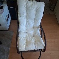 Rattan schaukelstuhl braun gebraucht kaufen  Werder (Havel)