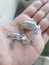Steel bracelet croix d'occasion  Expédié en Belgium