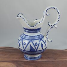 Vintage JARRA Aguamanil Pequeño Ceramica TALAVERA Pintado a mano Artesania RETRO comprar usado  Enviando para Brazil