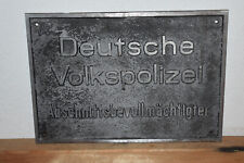 Altes blechschild ddr gebraucht kaufen  Limbach-Oberfrohna