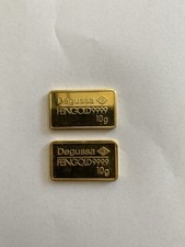 Degussa goldbarren gramm gebraucht kaufen  Lübbecke