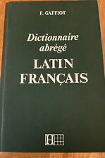Dictionnaire abrege latin d'occasion  Fronton