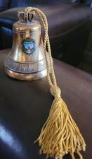 Vintage Brass Color Musical Bell Konigssee W.Germany Cow Bell With Tassel  comprar usado  Enviando para Brazil