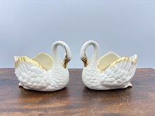 Vintage porcelain swan for sale  Gibbon