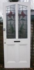 Stained glass front for sale  REDHILL