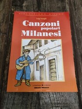 Canzoni popolari milanesi usato  Desio