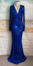 Evening dress blue for sale  BRISTOL