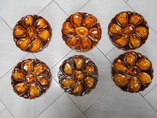 Assiettes huitres vintage d'occasion  Tours-
