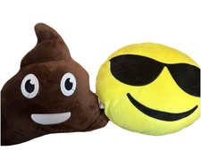 Poop emoji stuffed for sale  Burlington