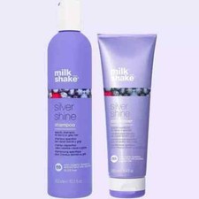 Xampu Milk Shake Silver Shine 300ml e condicionador 250ml para cabelos grisalhos loiros comprar usado  Enviando para Brazil