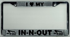 Usado, I LOVE MY In-N-Out Burger Vintage Califórnia Quadro de Placa DESCONTINUADO comprar usado  Enviando para Brazil