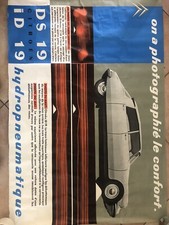 Affiche citroën id d'occasion  Mennecy