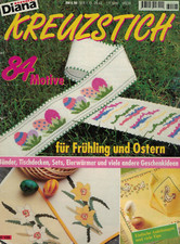 Kreuzstichheft seiten frühlin gebraucht kaufen  Burtenbach