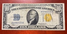 Banconota dollari bollino usato  Genova