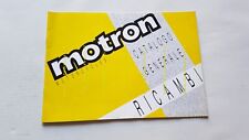 Motron catalogo generale usato  Vimodrone