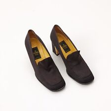 Fendi Vintage szare czółenka z obcasem blokowym rozmiar EU 36,5 / US 6,5 na sprzedaż  PL