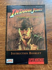 Indiana Jones Greatest Adventures SNES Super Nintendo somente manual de instruções comprar usado Indiana Jones Greatest Adventures SNES Super Nintendo somente manual de instruções comprar usado  Enviando para Brazil