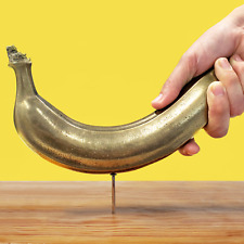 Martelo de banana de metal decoração de cozinha falso artificial vida como frutas ferramenta ornamento comprar usado  Enviando para Brazil
