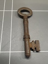 CHAVE ESQUELETO VINTAGE FORJADA À MÃO SERRALHEIRO MELBOURNE 1800s PORTA SEGURA PRISÃO GAOL comprar usado  Enviando para Brazil