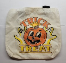 Usado, Bolsa de lona vintage Halloween truque ou deleite aproximadamente 10" comprar usado  Enviando para Brazil