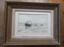 Aquarelle marine bulotiers d'occasion Aquarelle marine bulotiers d'occasion  Tinchebray