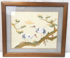 Chinese silk embroidery for sale  KIDDERMINSTER