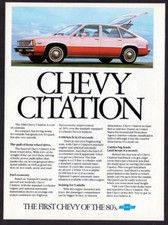 1980 chevrolet citation d'occasion  Expédié en Belgium