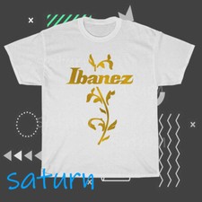 Nova Camiseta Americana Logotipo Ativo Guitarra Ibanez Engraçada Tamanho P a 5XL comprar usado  Enviando para Brazil