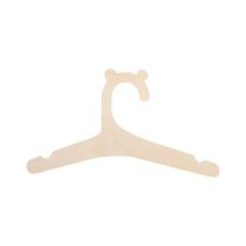 5/10 peças cabides de roupas de bebê crianças crianças crianças calças camisas cabides de madeira comprar usado  Enviando para Brazil