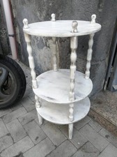Shabby tavolino guéridon usato  Italia