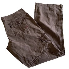 Calça cargo Horny Toad (Toad & Co.) marrom chino tamanho 10 feminina (33” X 32”) comprar usado  Enviando para Brazil