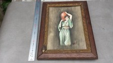 Ancien superbe tableau d'occasion  Saint-Just-Saint-Rambert