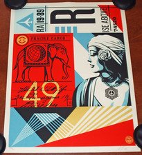 Shepard fairey serigraph for sale  Cottage Grove