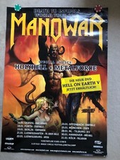 Tourposter poster manowar gebraucht kaufen  Deutschland