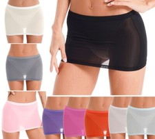 Micro mini-saia feminina transparente transparente saias Bodycon formato quadril saias apertadas, usado comprar usado  Enviando para Brazil
