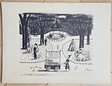 Peynet humorous engraving d'occasion  Expédié en Belgium