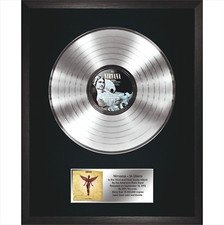 Nirvana - In Utero / LP Platinum 12" / Memorabilia / Lembrança em moldura preta comprar usado  Enviando para Brazil