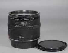 Lente de foco automático Canon EF 24mm f2.8 para câmera DSLR - Boa Ex++! comprar usado  Enviando para Brazil