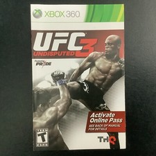 Usado, UFC Undisputed 3 Microsoft Xbox 360 somente manual de instruções comprar usado Usado, UFC Undisputed 3 Microsoft Xbox 360 somente manual de instruções comprar usado  Enviando para Brazil