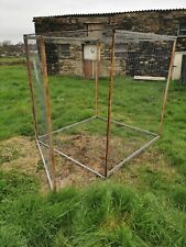 Galvanised mesh cage for sale  BRADFORD