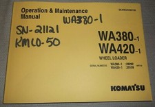 Komatsu wa380 wa420 for sale  Union