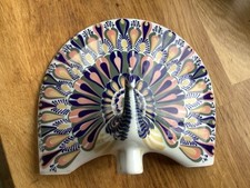 Sargadelos modernist peacock for sale  HUDDERSFIELD