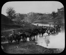 Usado, PRIMEIRA GUERRA MUNDIAL - COLUNA DE TRANSPORTE RUSSA EM MARCHA Lanterna Mágica Slide FOTO ANTIGA comprar usado  Enviando para Brazil