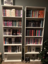 White wooden bookshelves for sale  Huntingtown