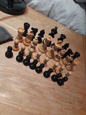 Vintage wood chess for sale  NEWBURY