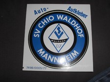 Auto aufkleber waldhof gebraucht kaufen  Saarbrücken