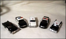 Conjunto de 5 carros de polícia série policial sortidos Road Champs 1:43 #Z710 comprar usado  Enviando para Brazil